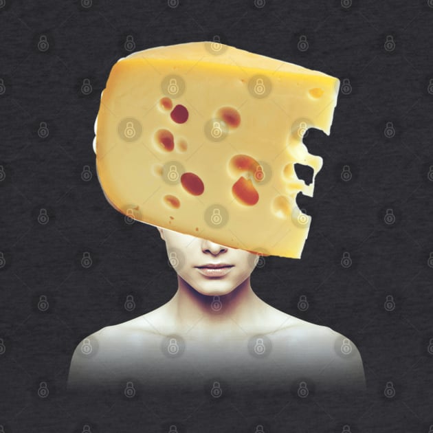 Swiss cheese head portrait by reesea